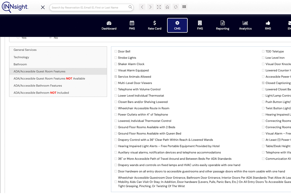 Content Management System (CMS) That Controls Accessibility Content