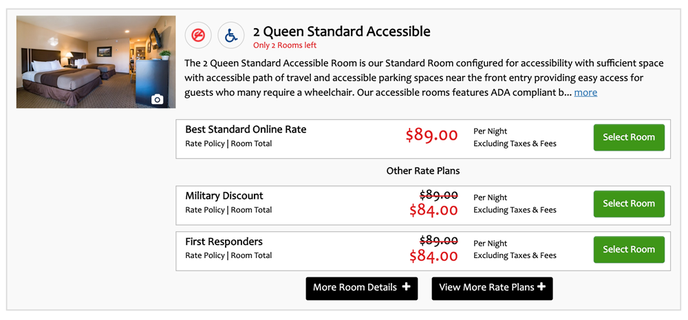 INNsight’s Powerful Booking Engine Guarantees The Bookability of Accessible Rooms