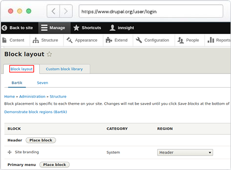 After Successfully Saving the ADA Tray's Block, Click Block Layout Again to Complete the Process.