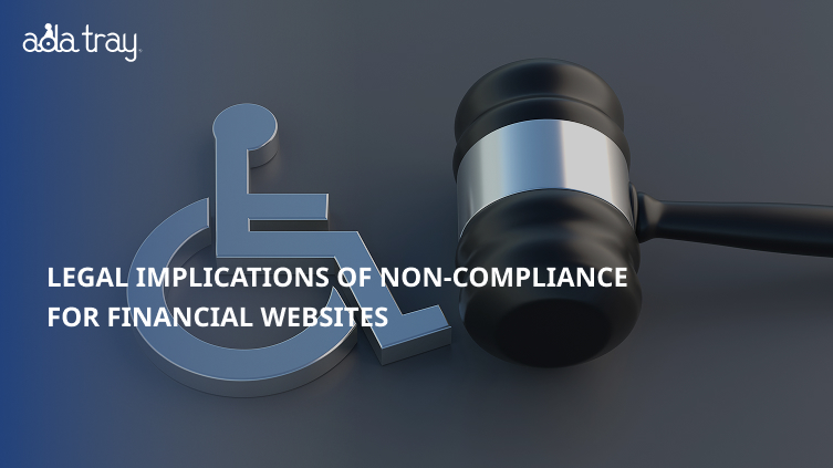 Non-Compliance Financial Websites - Legal Implications