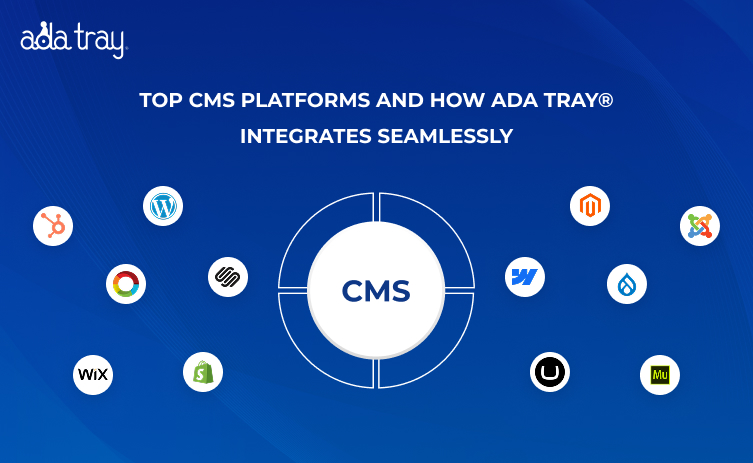 Top CMS Platforms and How ADA Tray® Integrates Seamlessly